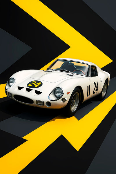 Bil Plakat 92 - Ferrari 250 GTO