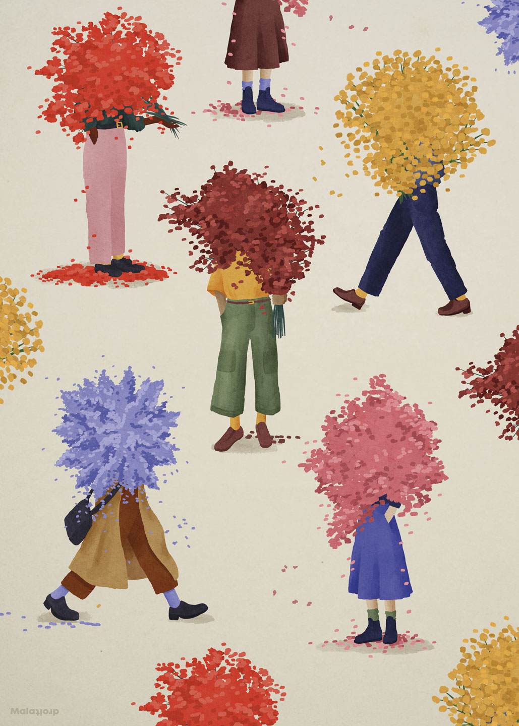 Blomsterbørn af Maladroit