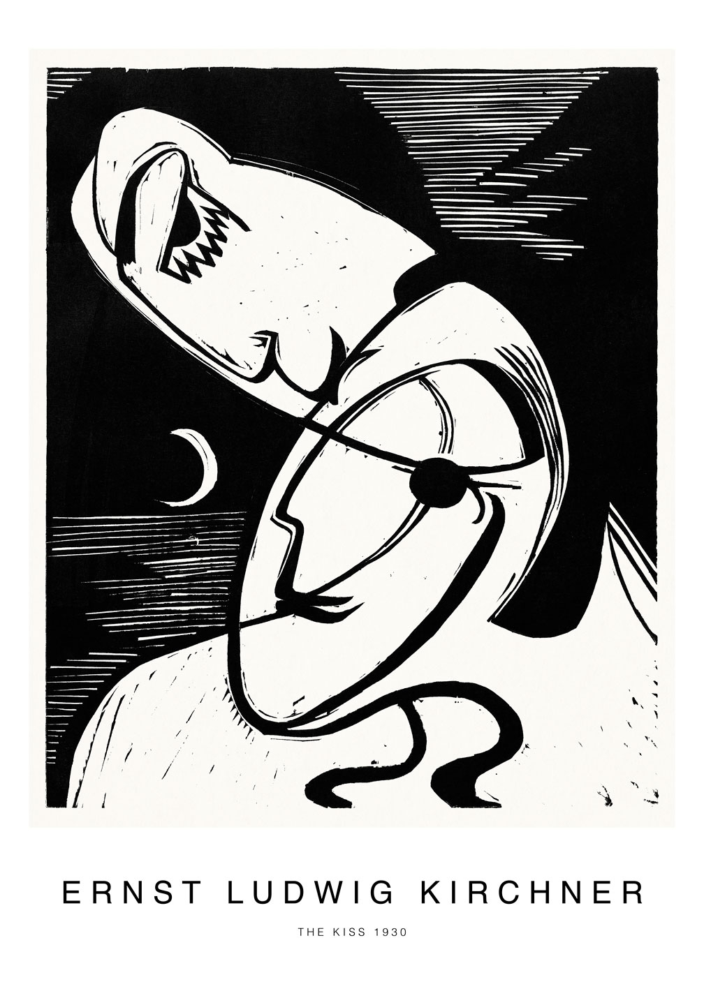 The Kiss 1930 af Plakatwerket