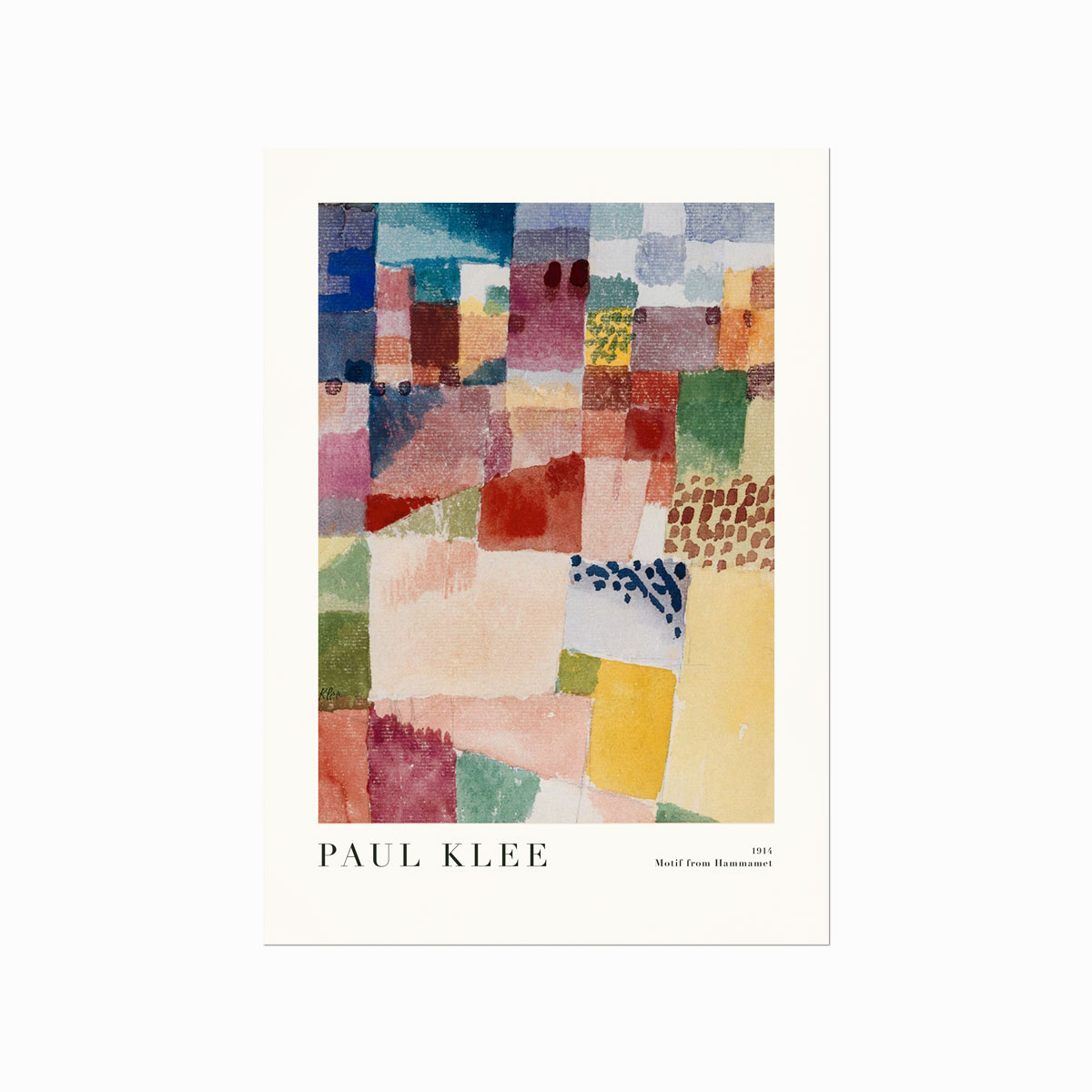 Paul Klee  Motif from Hammamet