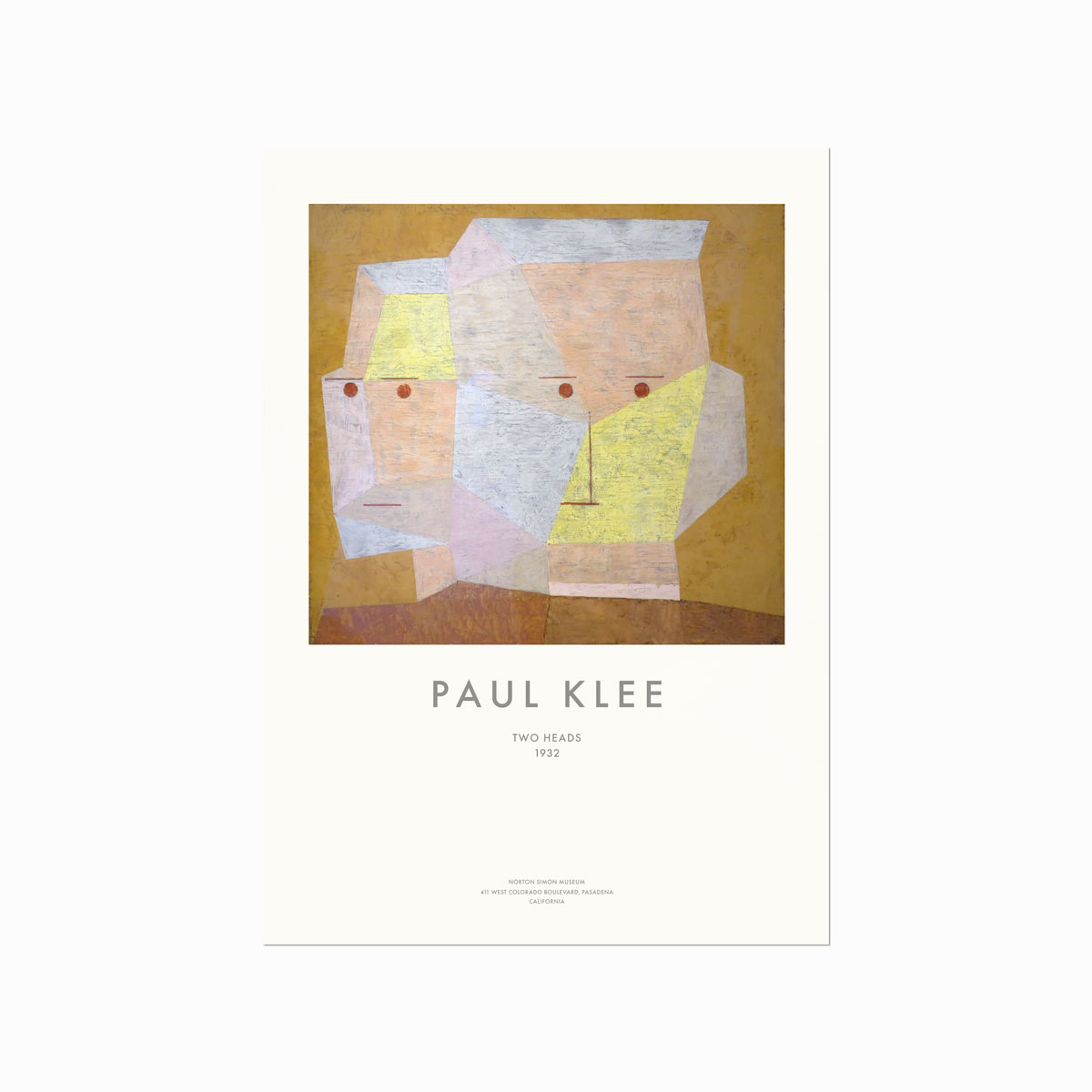 Paul Klee  Two Heads