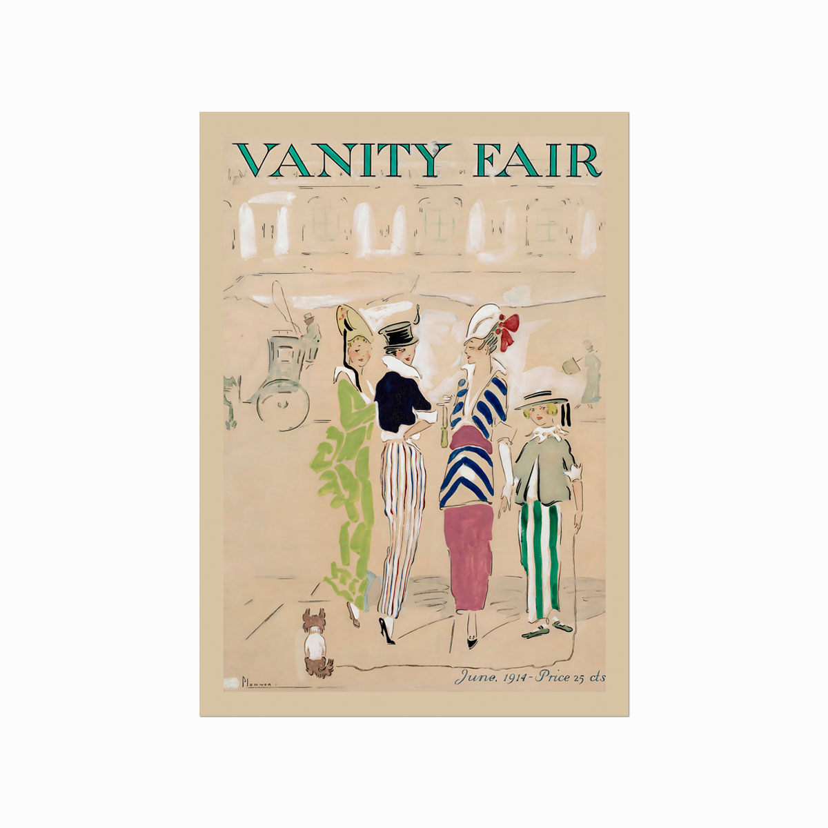 Fashion plakat  Vanity Fair 01