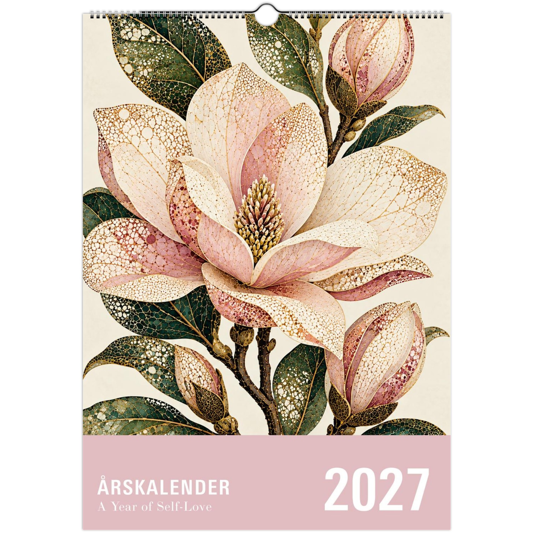 Vægkalender  A Year of Self-Love
