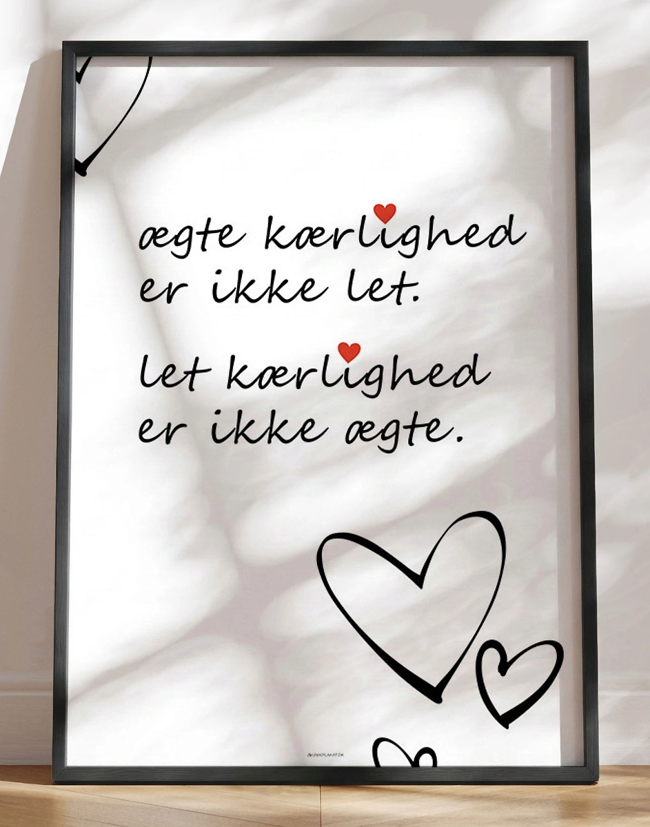 Citat om ægte kærlighed - Den svære kærlighed