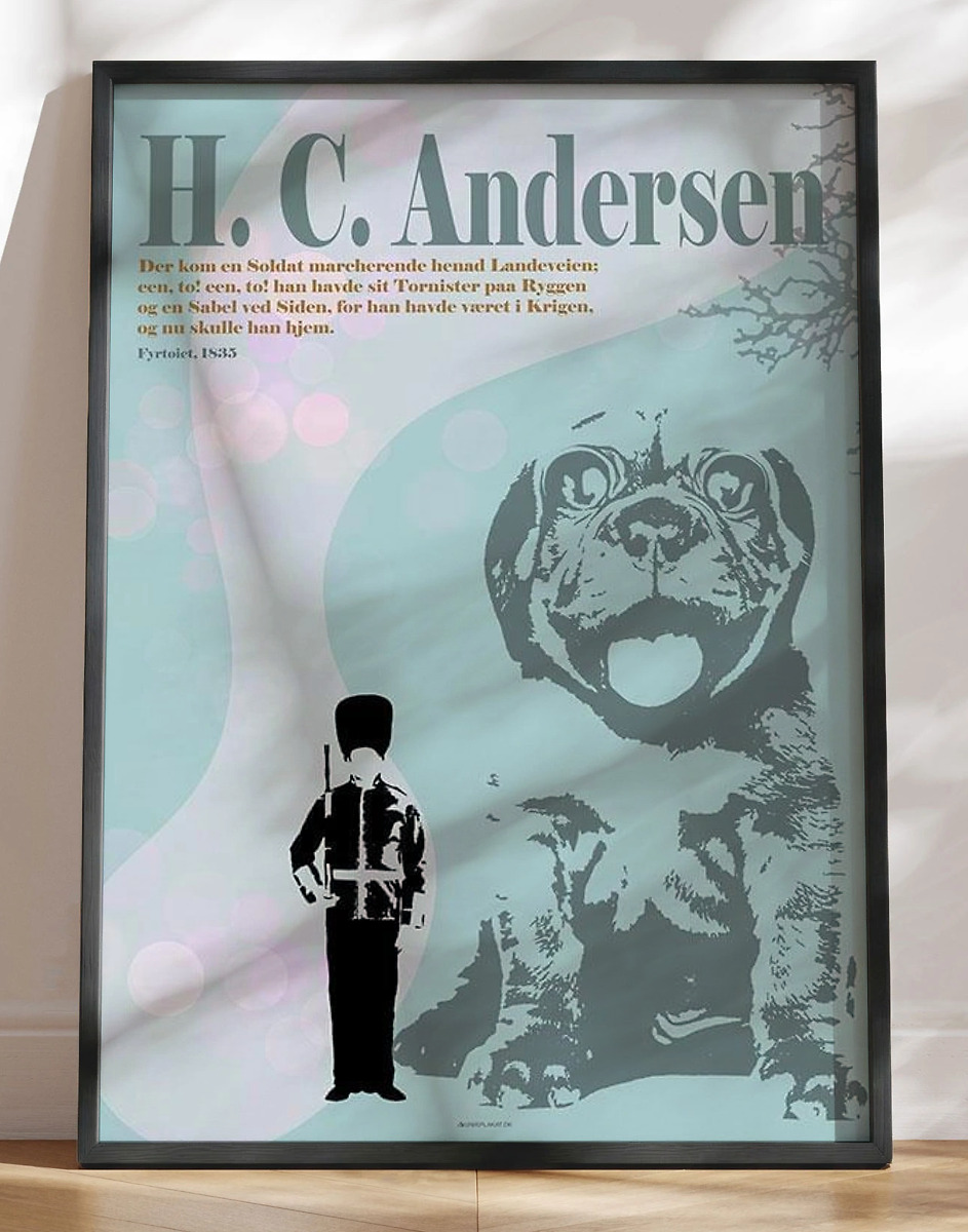 H. C. Andersen plakat - Fyrtøjet