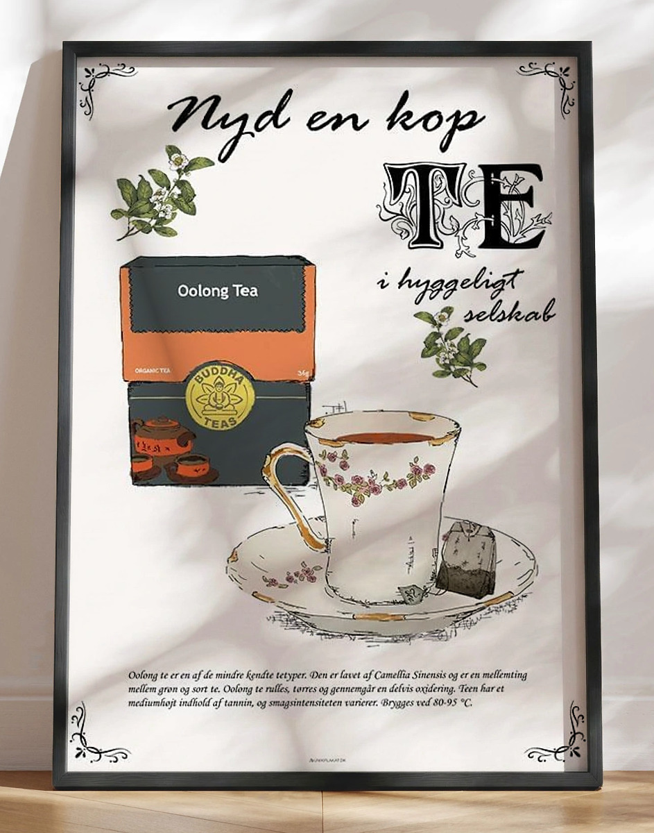 Te plakat - oolong te