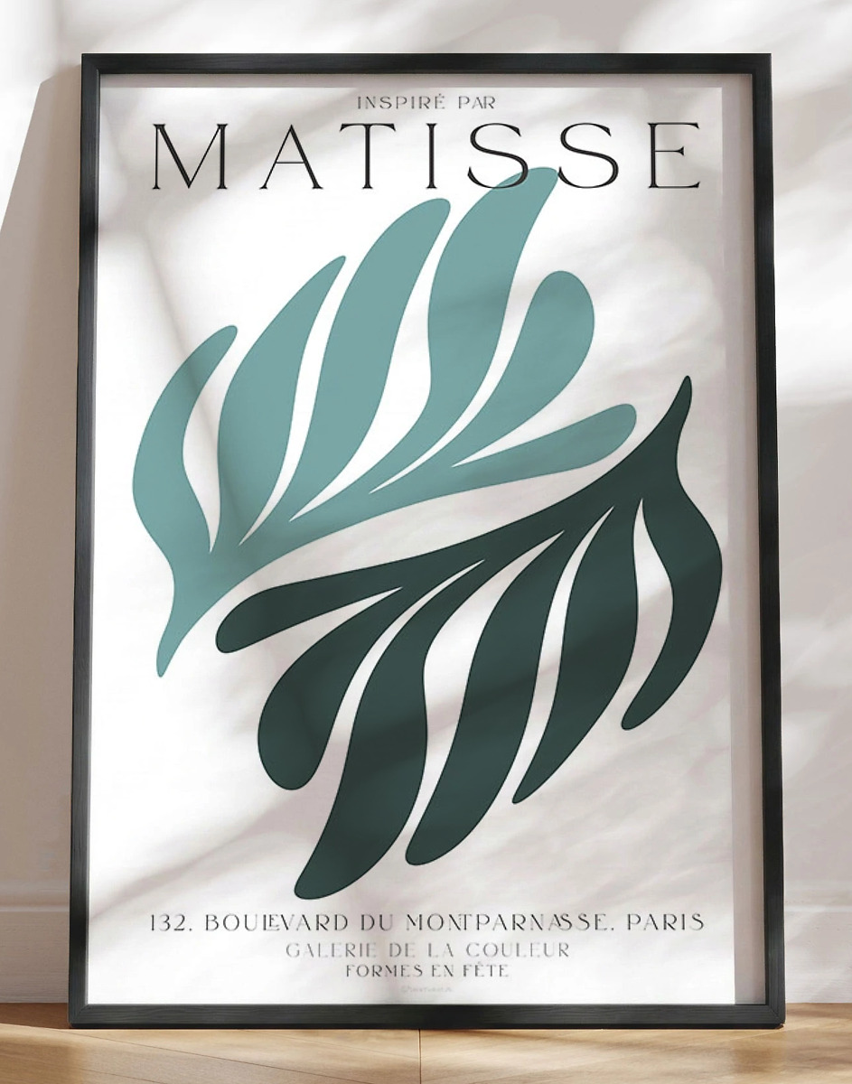 Matisse plakat - Formes en fÃªte