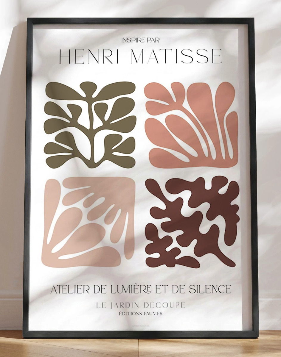 Matisse plakat - Atelier de lumiÃ¨re