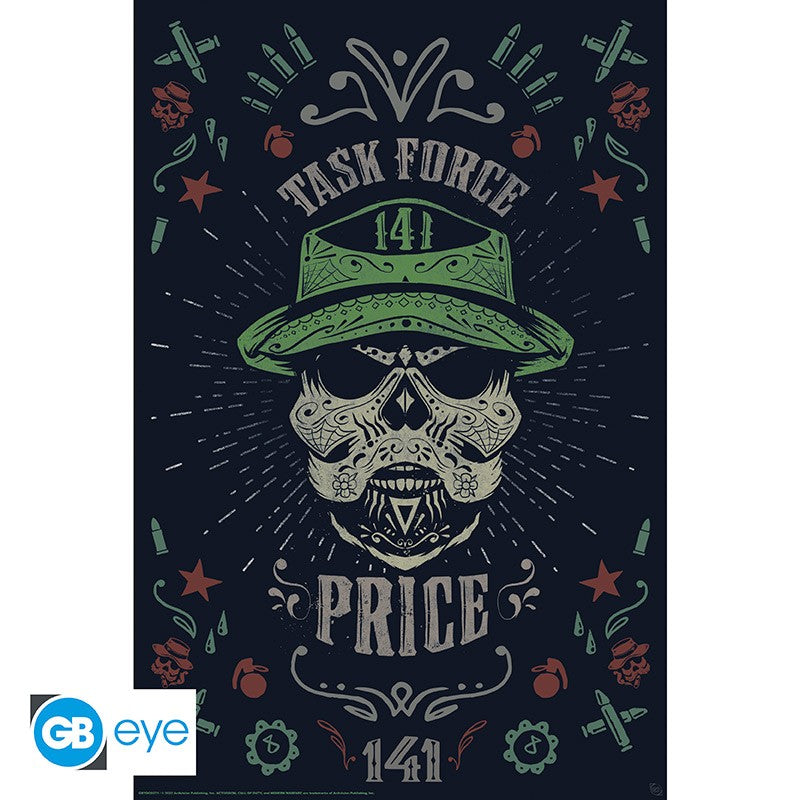 Call of Duty Captain Price plakat 91,5 Ã 61 cm - GEEKD.dk