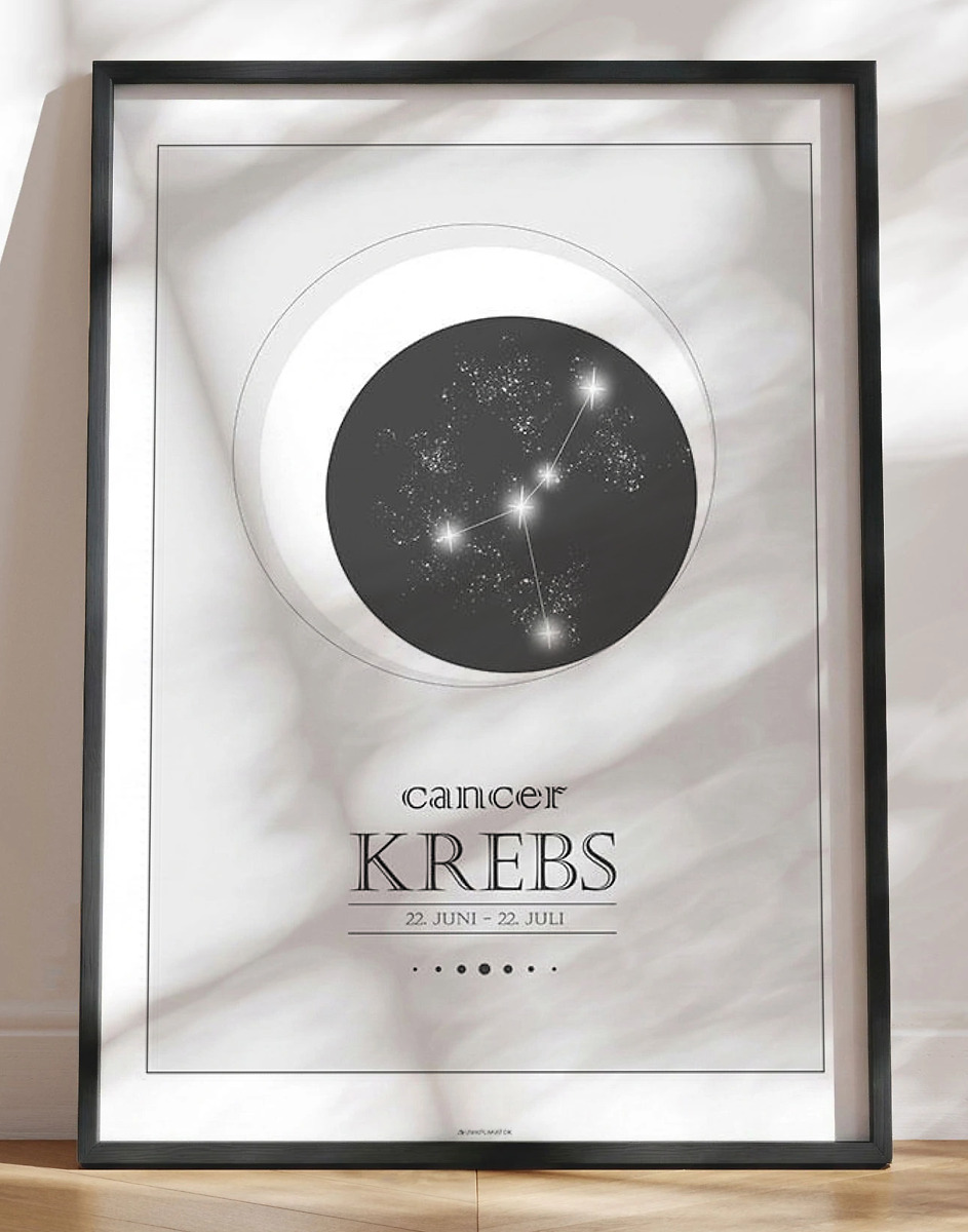 Stjernetegnplakat krebs